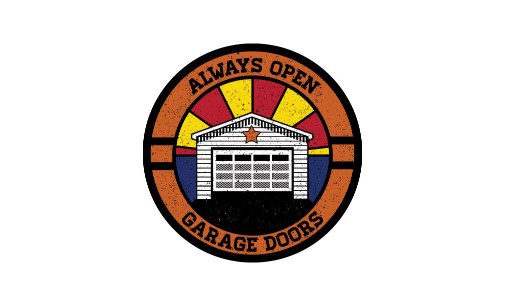 Logo for A Always Open Garage Doors