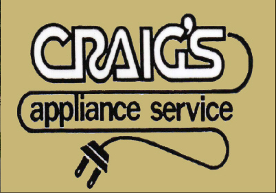 Logo for CRAIG'S APPLIANCE SERVICE