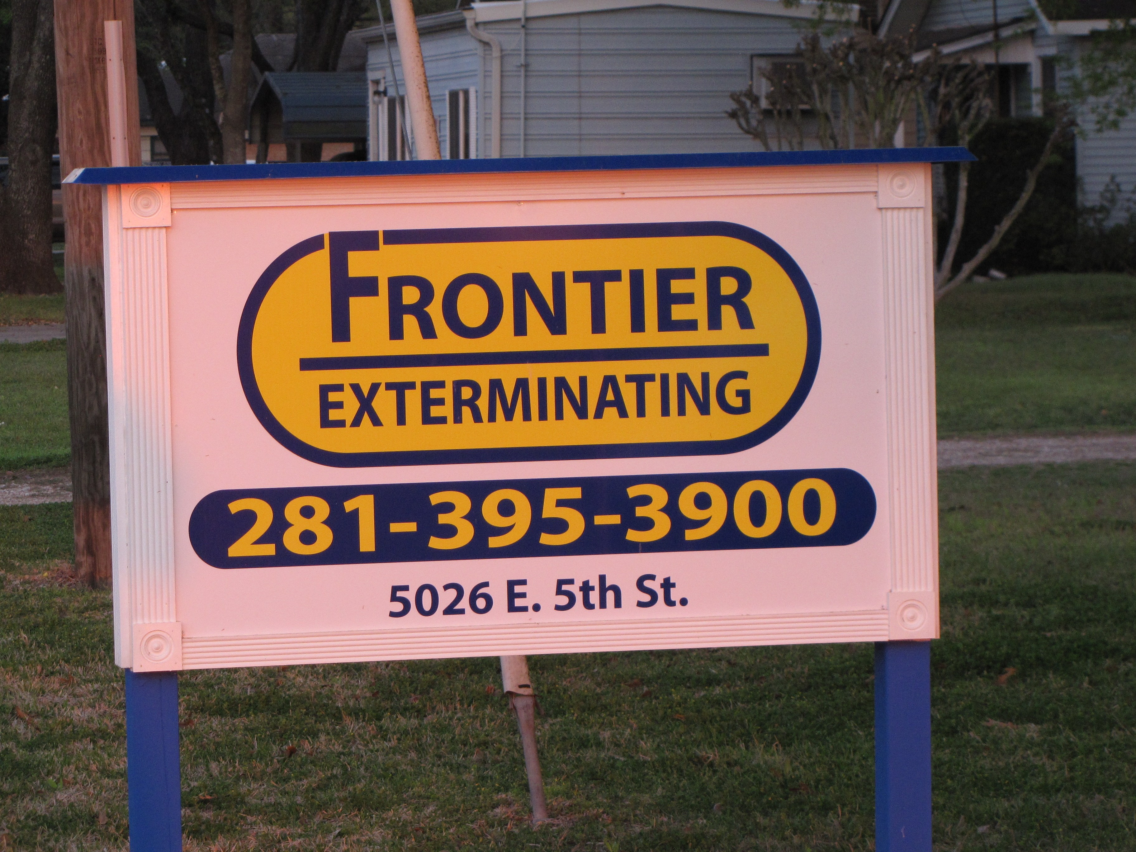 Logo for Frontier Exterminating Company Inc