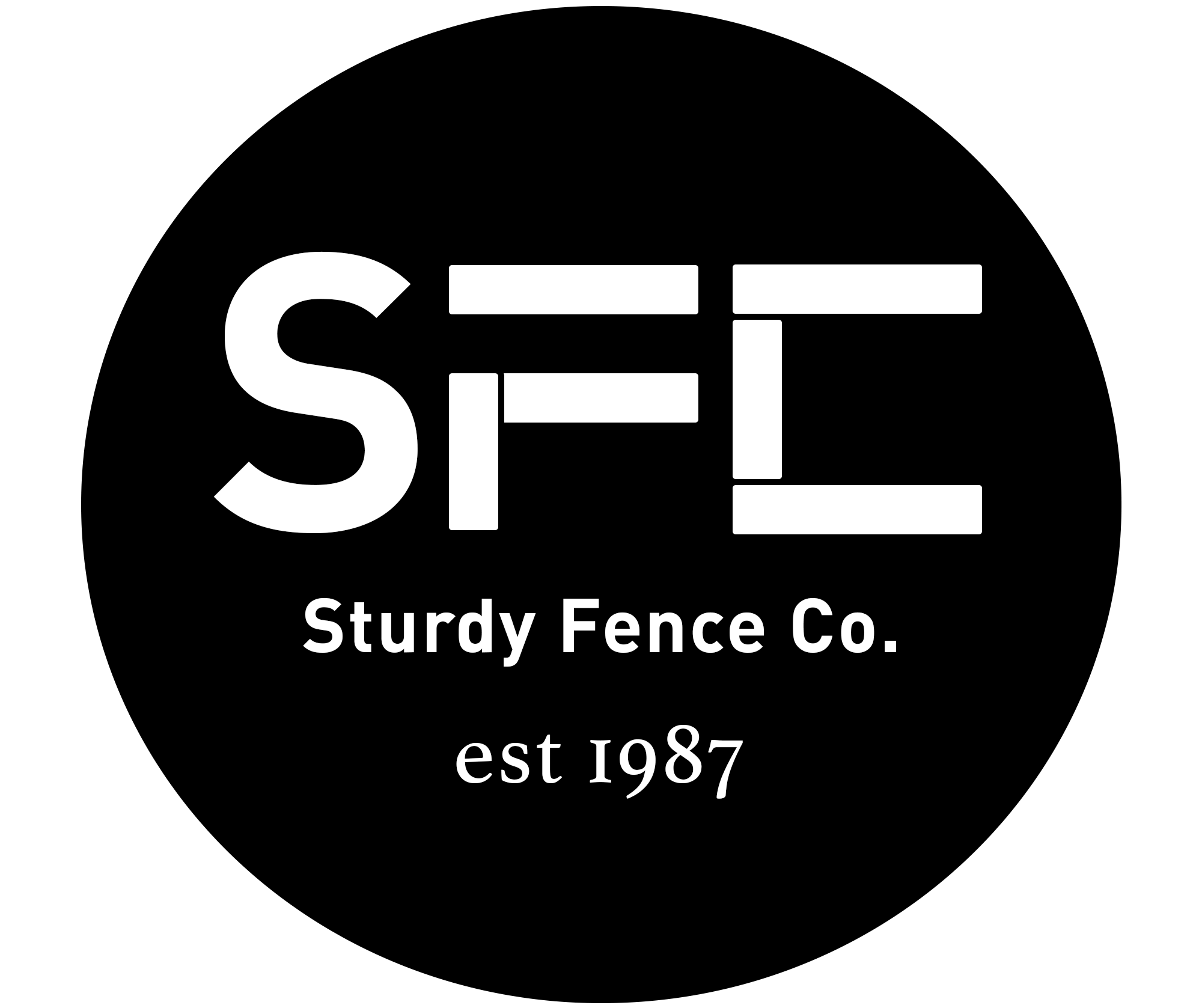Sturdy Fence Company logo