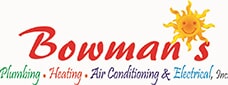 Bowman's Plumbing Heating AC & Electrical Inc logo