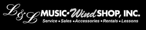 Logo for L&L Music -  Wind Shop