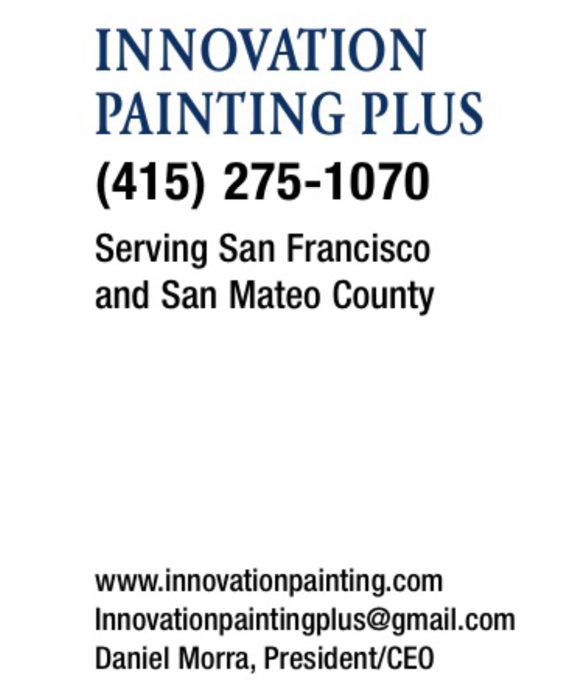Logo for INNOVATION PAINTING