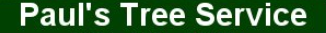 Logo for Paul's Tree Service LLC
