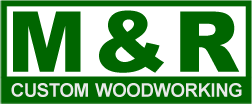 Logo for M & R Custom Woodworking