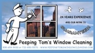 Logo for Peeping Toms Window Cleaning & Power Washing