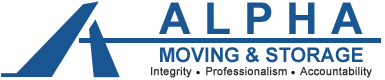 Alpha Moving and Storage logo