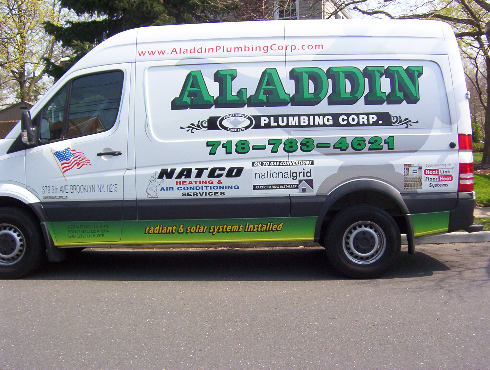 Aladdin Plumbing Corp logo