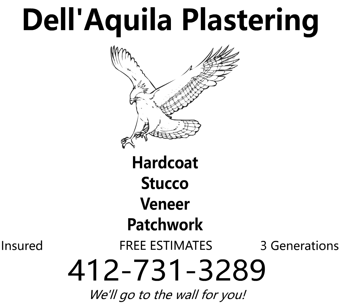 Logo for ROBERT DELL'AQUILA PLASTERING