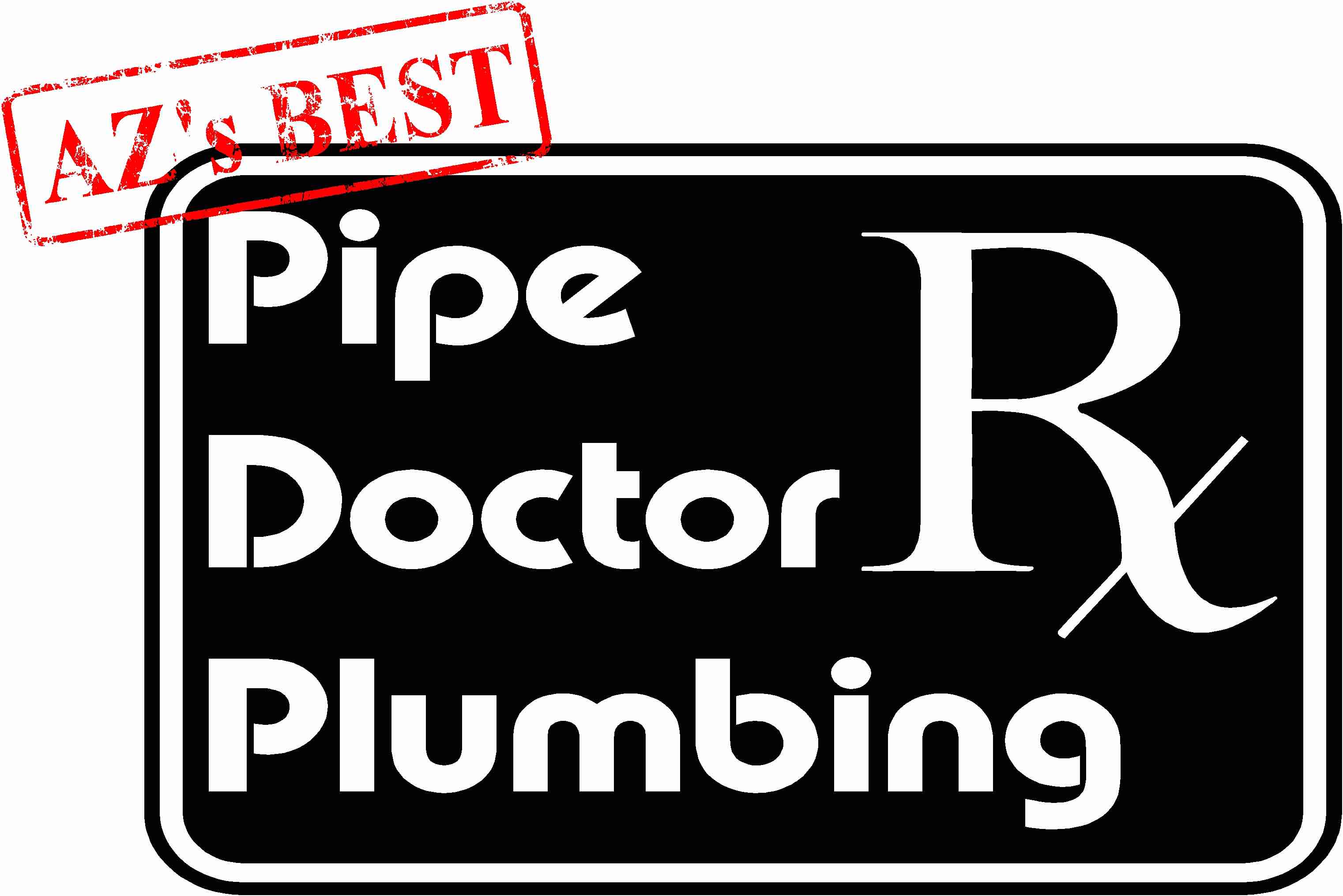 Logo for AZs Best Pipe Doctor Plumbing LLC