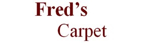 Logo for FRED'S CARPET