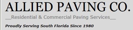 Logo for Allied Paving Co