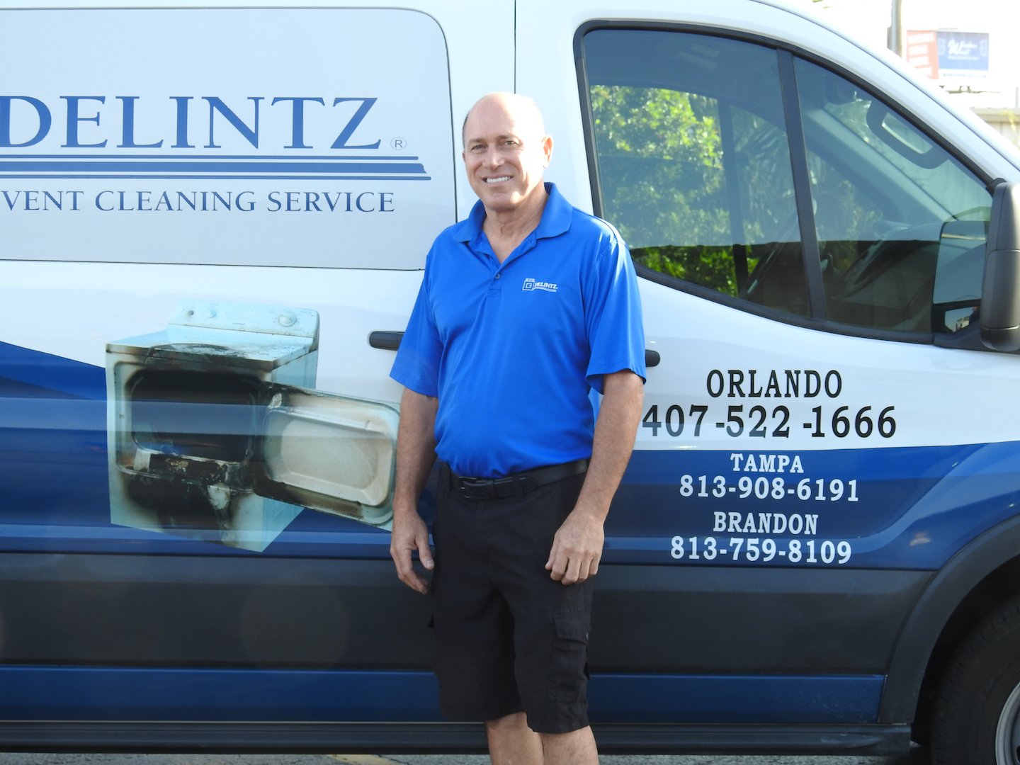 Logo for DELINTZ DRYER VENT CLEANING