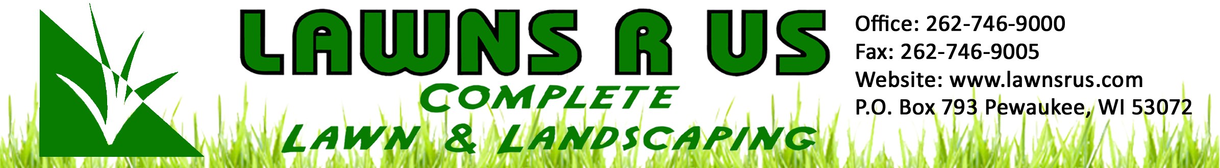 Lawns R Us Landscaping & Snow Removal logo