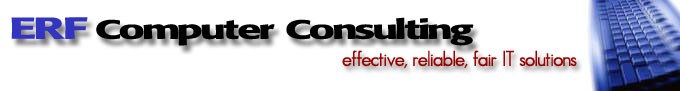 Logo for ERF COMPUTER CONSULTING