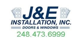 Logo for J & E Installation