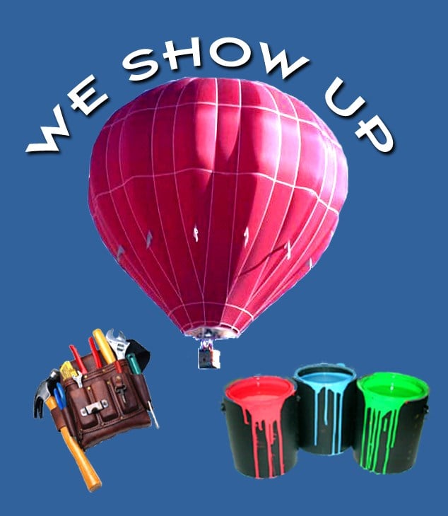 We Show Up logo