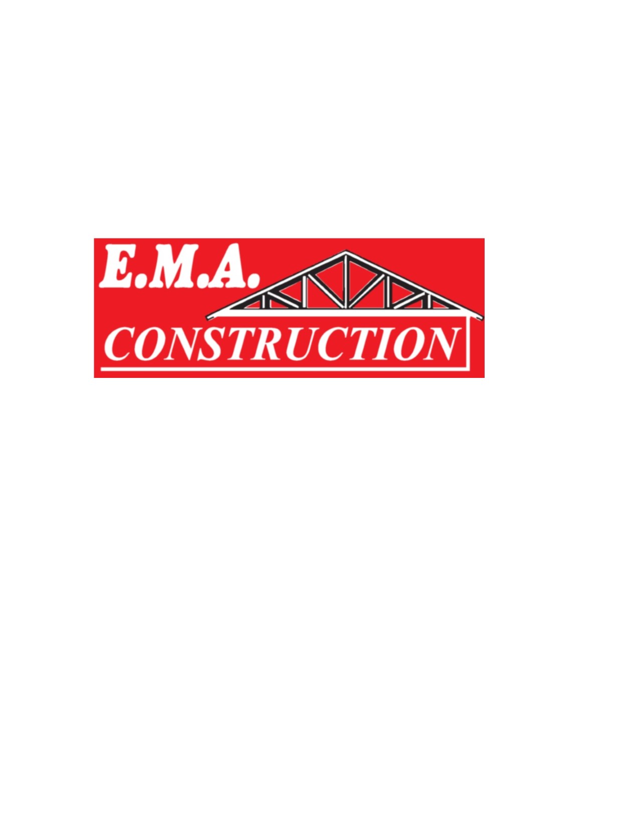 Logo for EMA Construction-