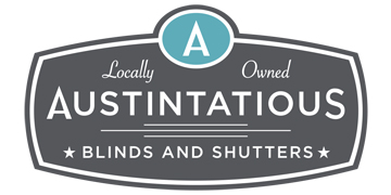 Logo for AUSTINTATIOUS BLINDS & SHUTTERS