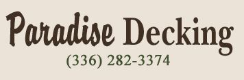 Logo for PARADISE DECKING & CONTRACTING