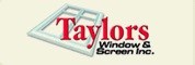 Logo for Taylors Window & Screen Inc