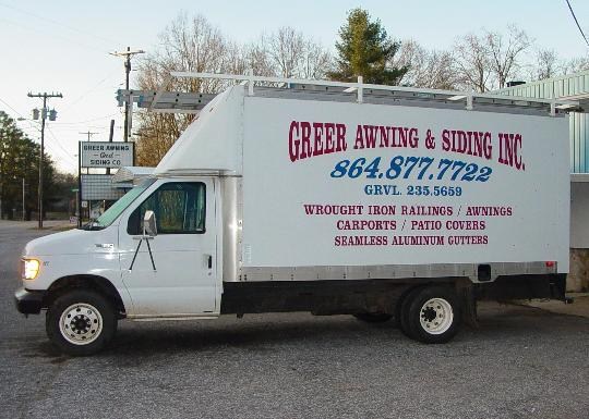 Logo for GREER AWNING & SIDING INC