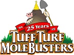 Logo for Tuff Turf Molebusters