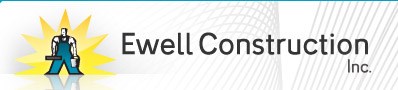 EWELL CONSTRUCTION logo