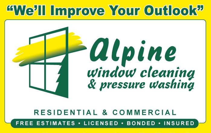 Logo for Alpine Window Cleaning & Pressure Washing