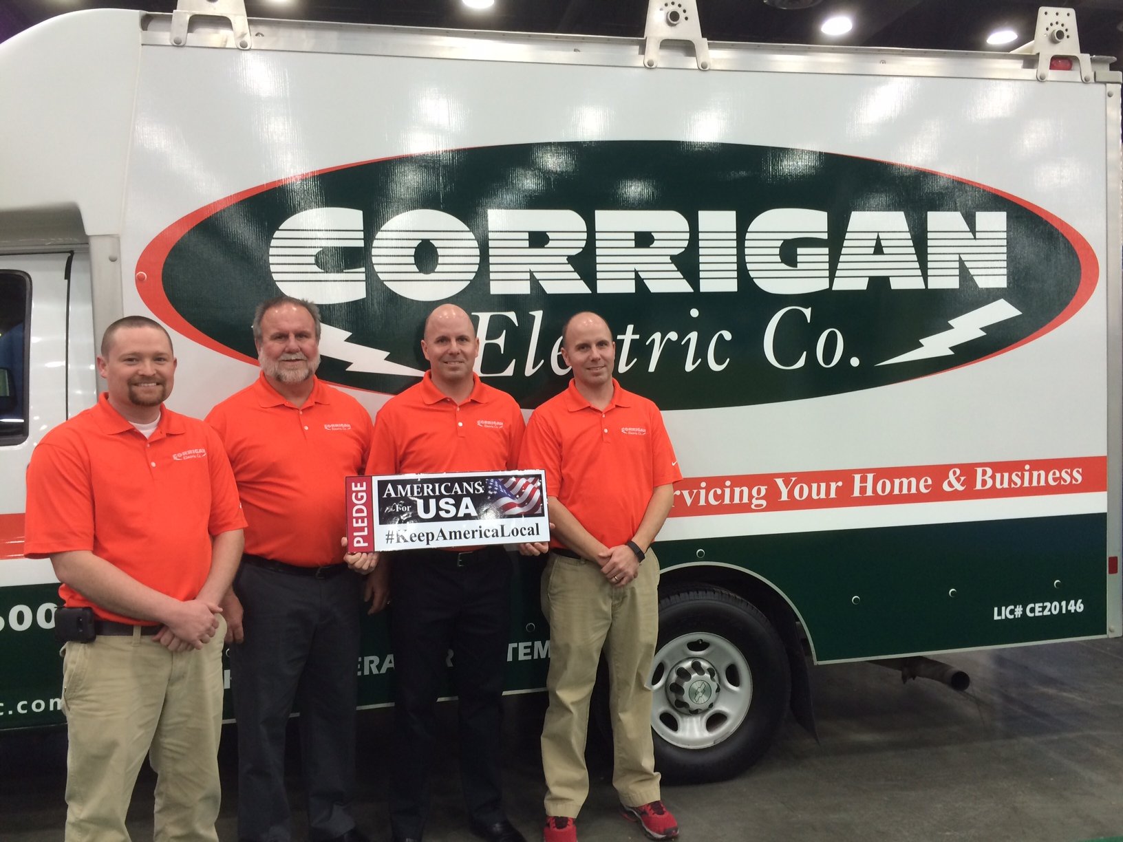Logo for CORRIGAN Electric