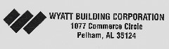 Wyatt Building Corp logo