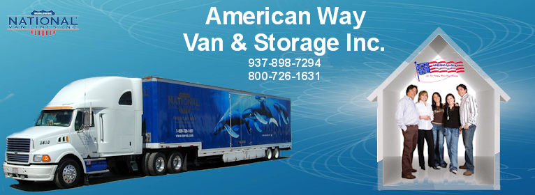 Logo for American Way Van & Storage