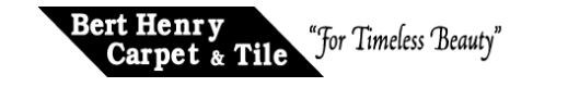 Bert Henry Carpet and Tile, Inc. logo