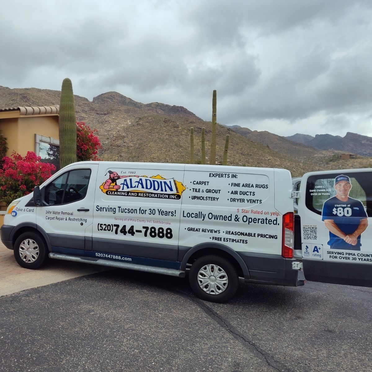 Logo for Aladdin Cleaning & Restoration