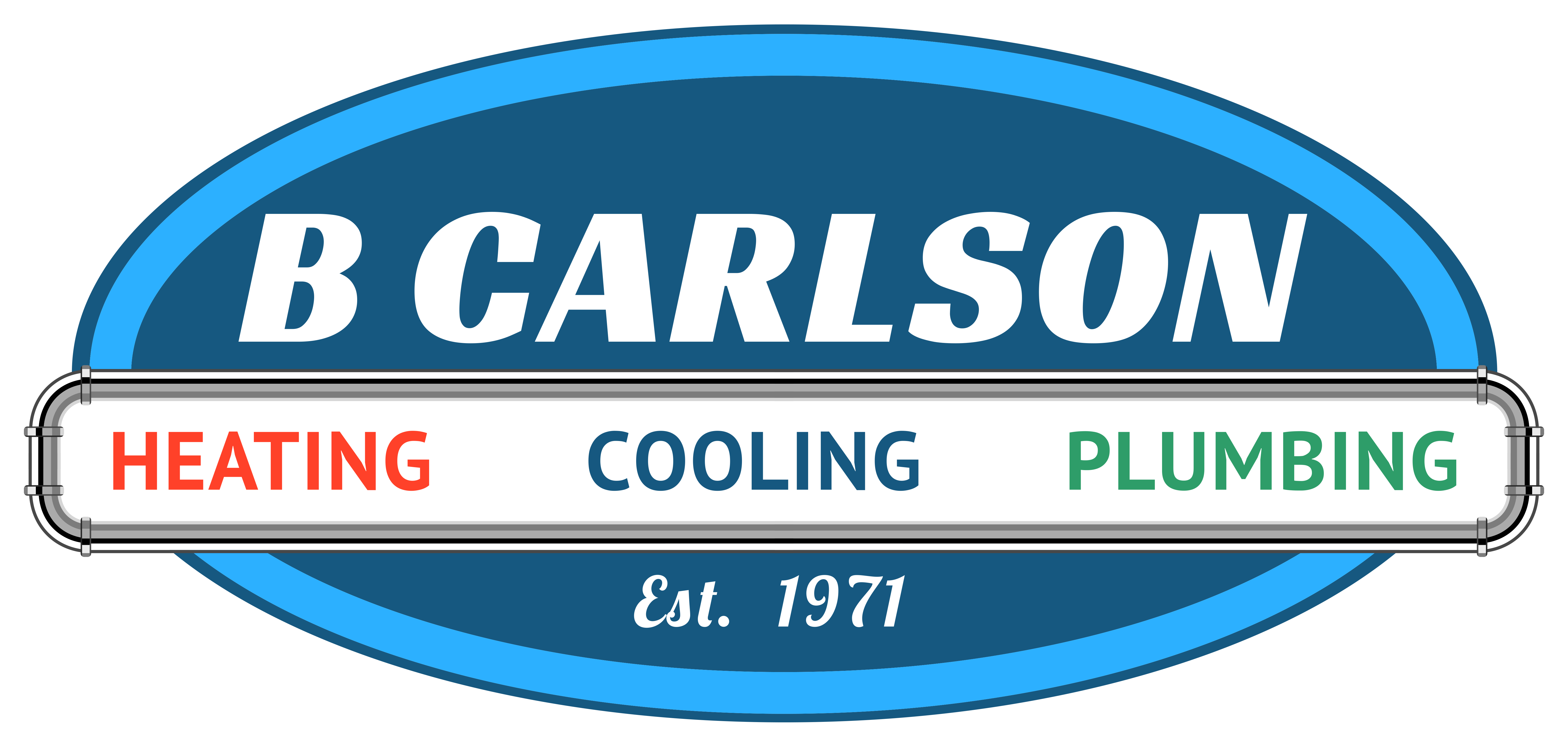 B Carlson Heating Air Conditioning & Plumbing logo