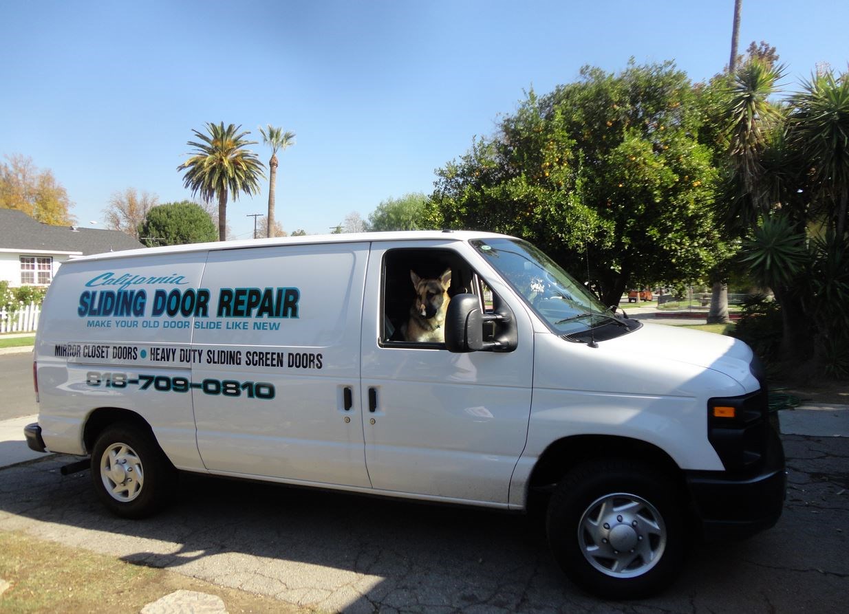 Logo for California Sliding Door Parts and Repair Services