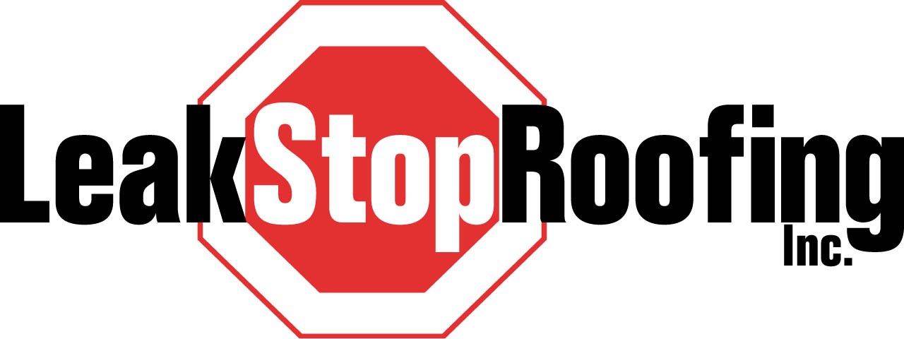 LEAK STOP ROOFING logo