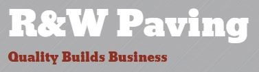 Logo for R&W Paving