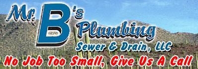 Logo for Mr B's Plumbing Sewer & Drain LLC