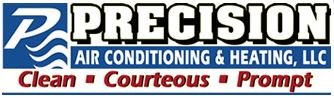 Logo for Precision Air Conditioning & Heating