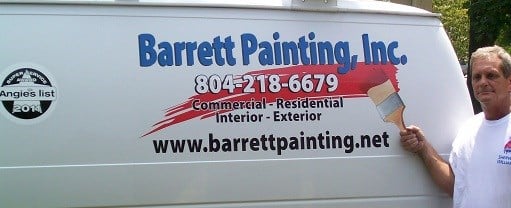 Logo for Barrett Painting Inc