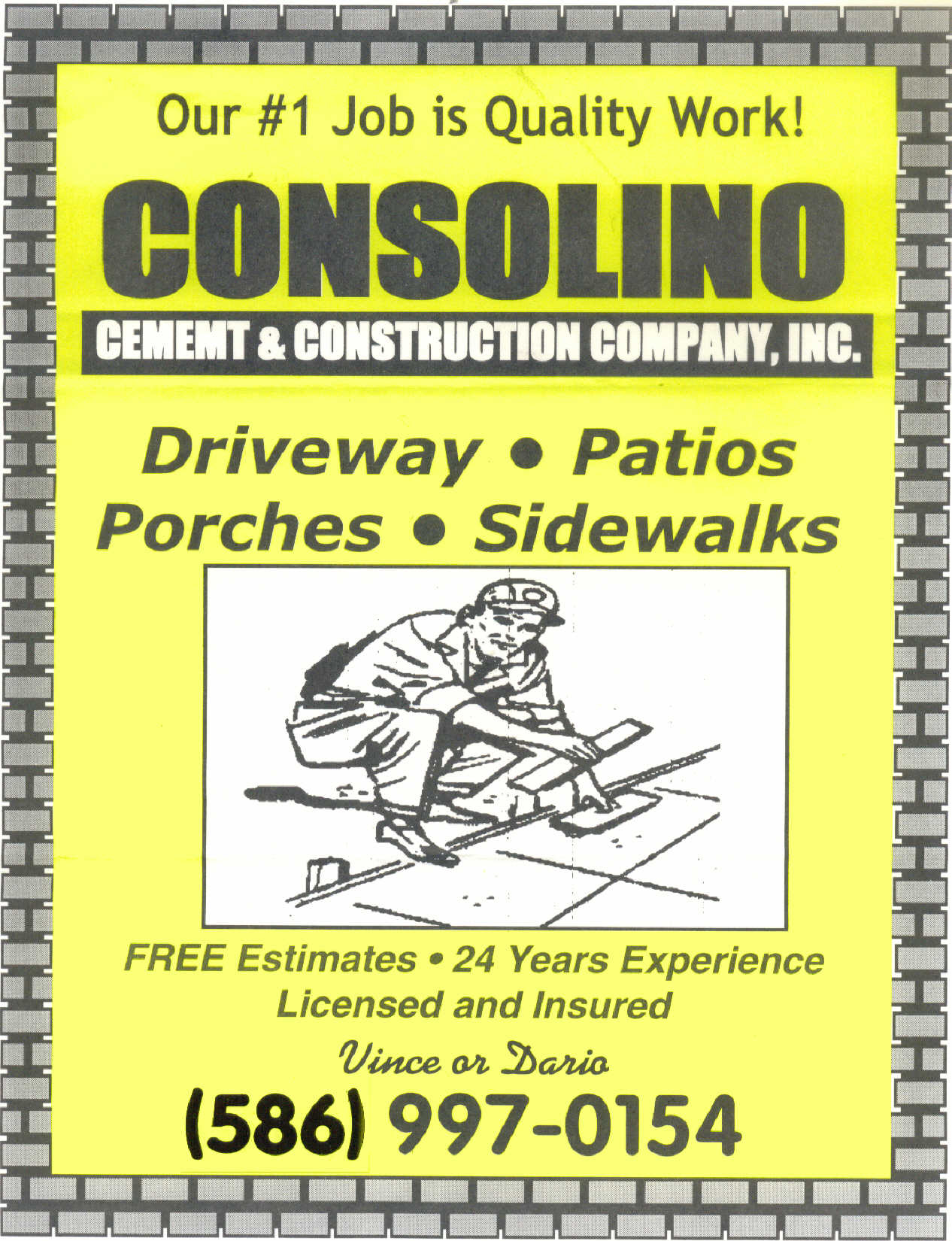 Avatar for CONSOLINO CEMENT & TILE CO