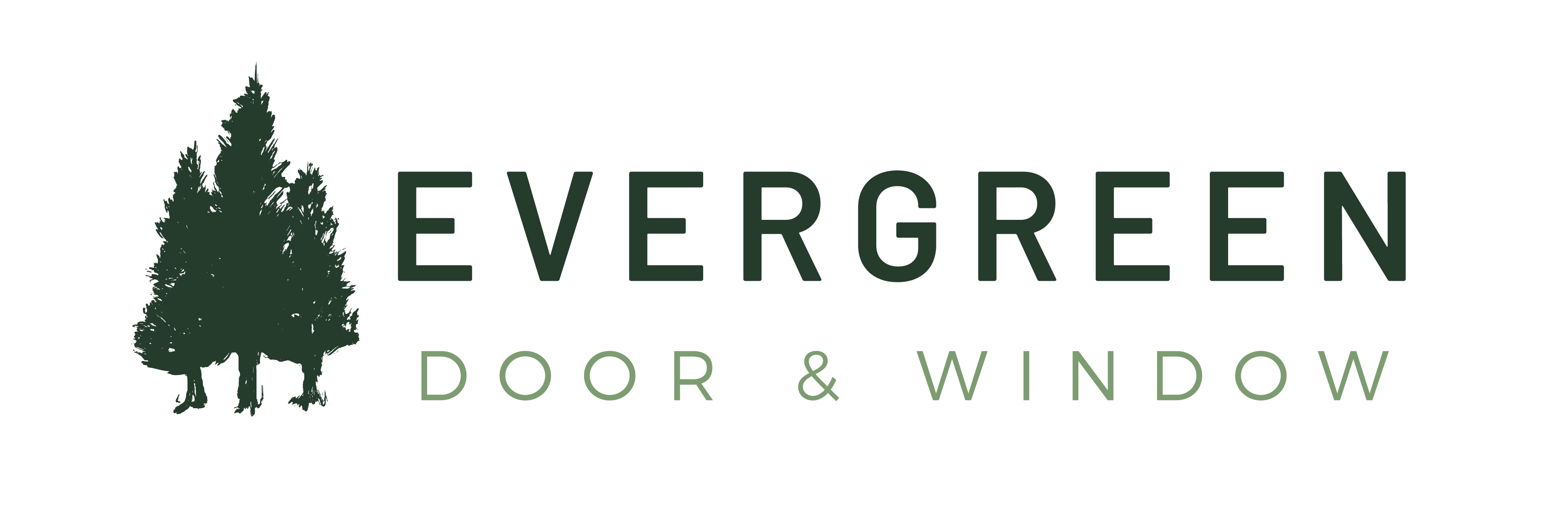 Evergreen Door & Window logo
