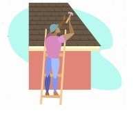 Logo for C & M Roofing LLC