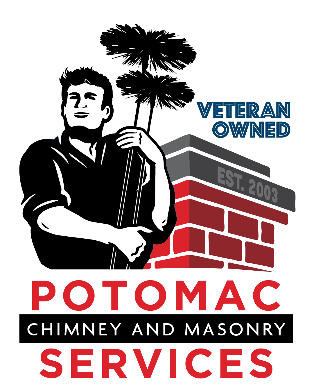 Logo for Potomac Chimney & Masonry Services