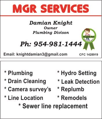 Avatar for MGR Plumbing Svc