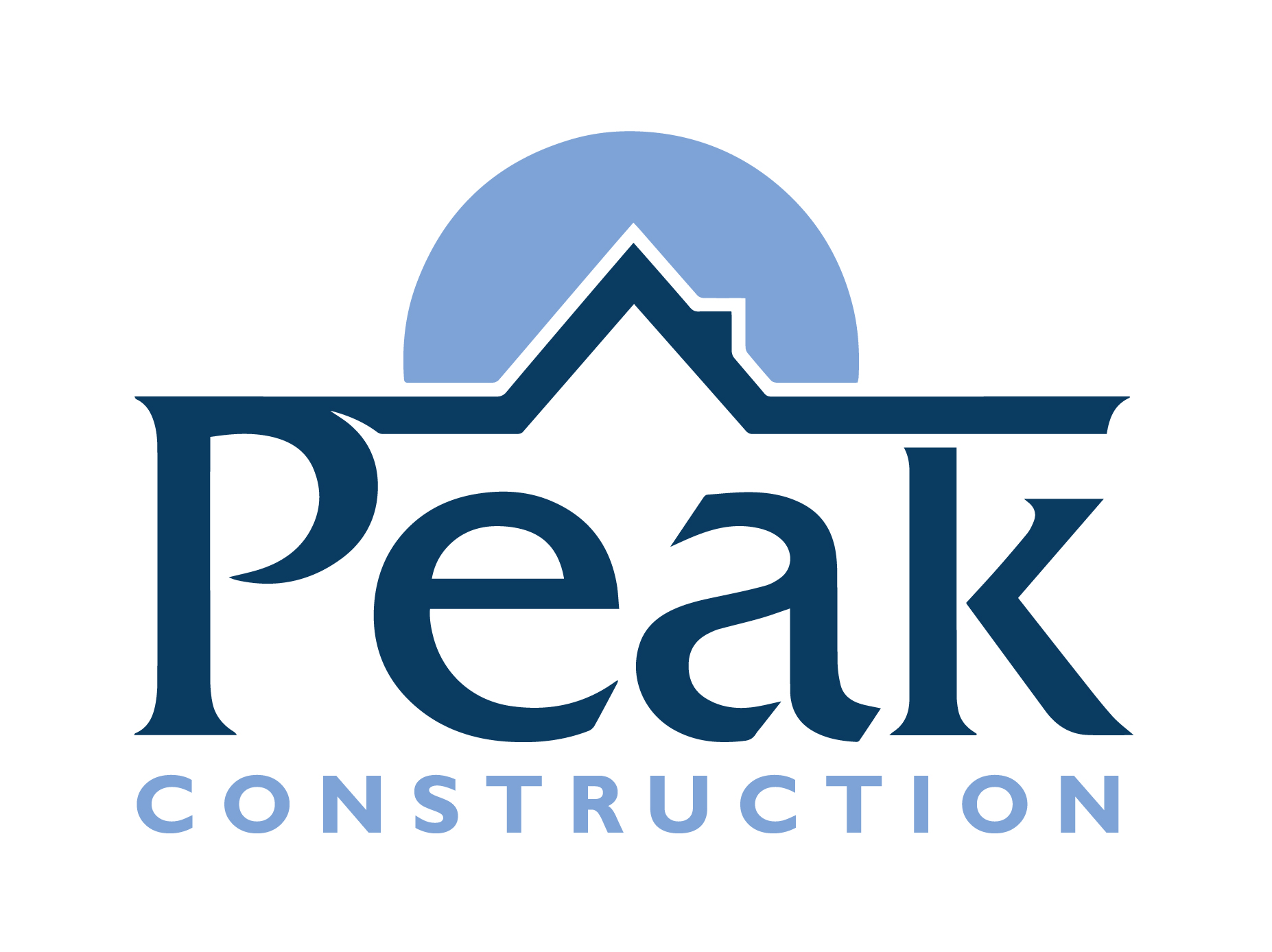 Logo for Peak Construction