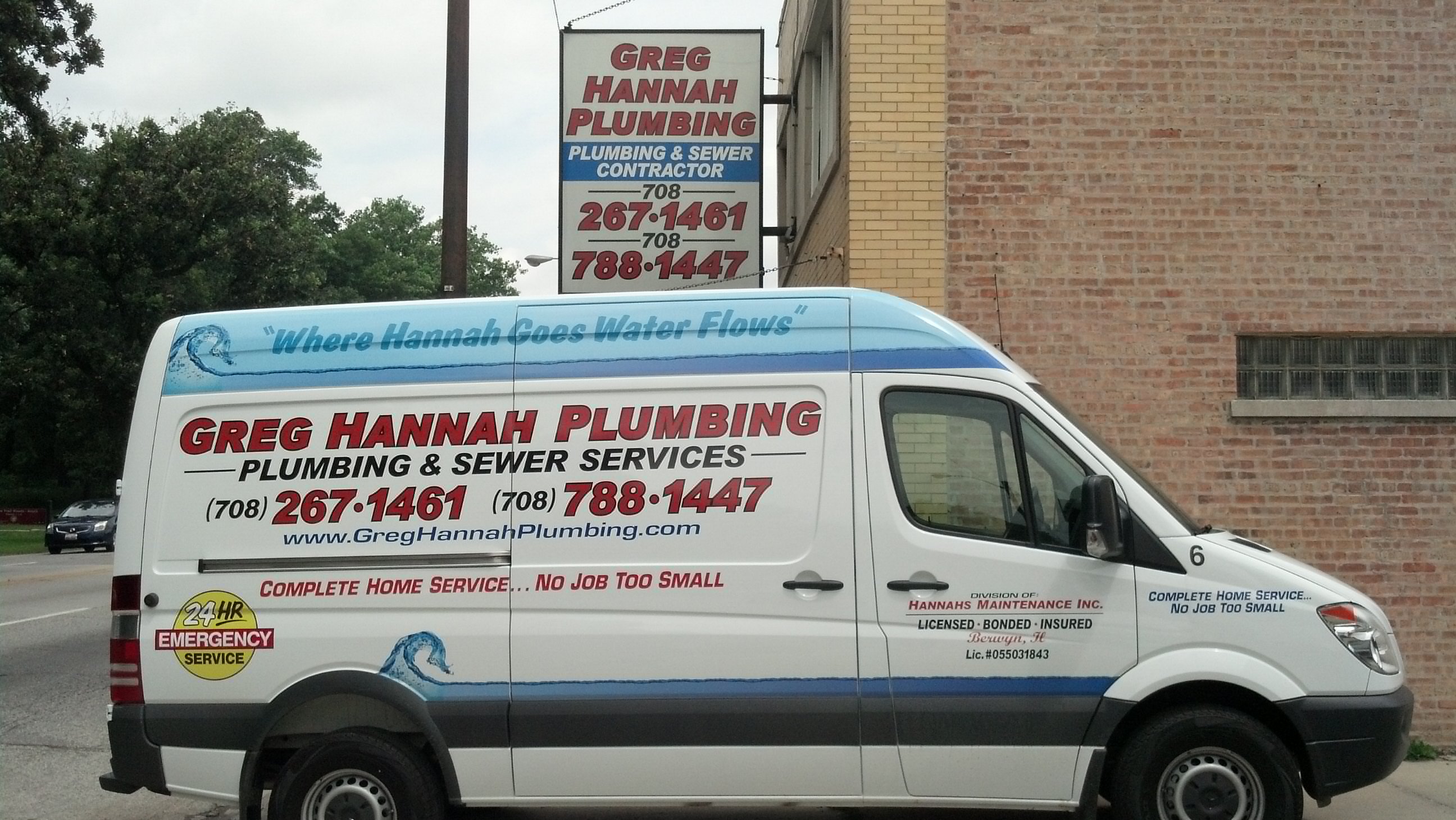 Logo for Hannah's Plumbing & Maintenance
