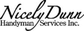 Logo for Nicely Dunn Handyman Service Inc