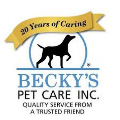 Logo for Becky's Pet Care Inc